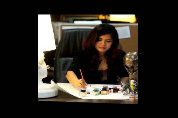 Belinda Rosalina seniman yang menjadi konsultan<br> Hak Kekayaan Intelektual (HKI). Foto: Sgp