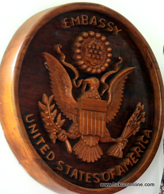 Kedutaan Besar Amerika Serikat. Foto: SGP