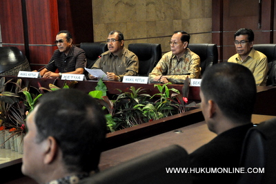 Pansel pimpinan KPK saring delapan calon terpilih pimpinan KPK periode 2011-2014. Foto: SGP