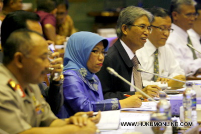 Komisi XI DPR panggil Direksi PT Askrindo, Bapepam-LK, Kapolda Metro Jaya, dan Kabareskrim Mabes Polri dalam kasus Askrindo. Foto: SGP