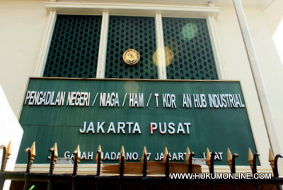Majelis hakim PN Jakarta Pusat terima eksepsi ketua MA selaku tergugat dan nyatakan gugatan KAI tidak dapat diterima. Foto: SGP