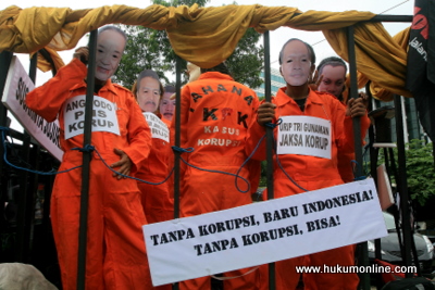 KPK segera terapkan aturan baju tahanan. Foto: SGP