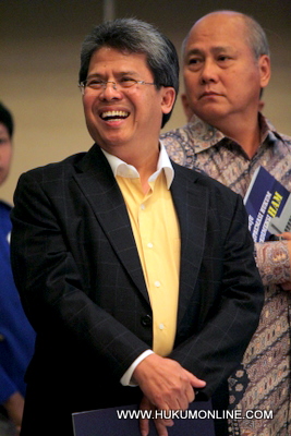 Todung Mulya Lubis Ketua Komite Etika PSSI. Foto: SGP