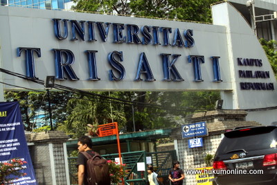 Lulusan Universitas Trisakti terancam pidana. Foto: SGP