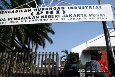 Pengadilan Hubungan Industrial Jakarta gelar sidang perkara Koran Jakarta. Foto: SGP