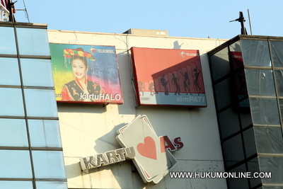 Ribuan pekerja Telkomsel mogok kerja. Foto: SGP