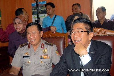 Harapan mantan Kabareskrim Susno Duaji (kiri) untuk menuai hasil positif dari upaya hukum banding kandas. Foto: SGP