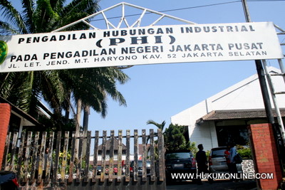 PT Miwashi Indonesia digugat karyawannya ke Pengadilan Hubungan Industrial (PHI) Jakarta. Foto: SGP