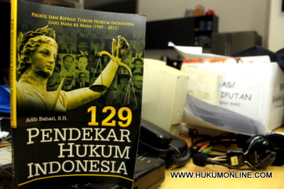 129 Pendekar Hukum Indonesia: Profil dan Kiprah Tokoh Hukum Indonesia dari masa ke masa. Foto: SGP