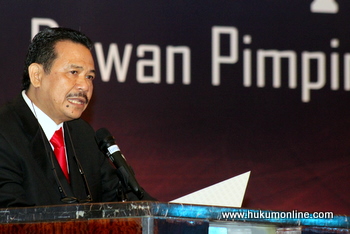 Ketua Umum PERADI Otto Hasibuan berencana layangkan gugatan ke PTUN karena pengangkatan sumpah langgar undang-undang. Foto: SGP