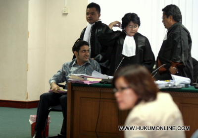 Mantan anak buah Nazaruddin di PT Anak Negeri, Mindo Rosalina Manulang jadi saksi. Foto: SGP