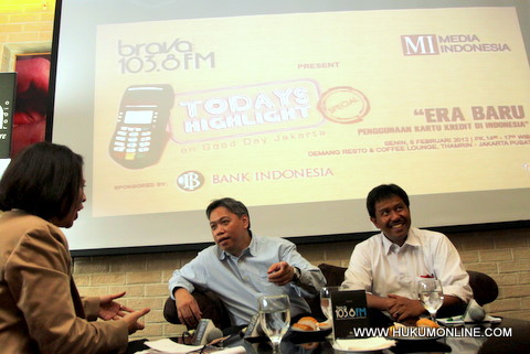 Talkshow Era Baru Penggunaan Kartu Kredit di Indonesia. Foto: SGP 
