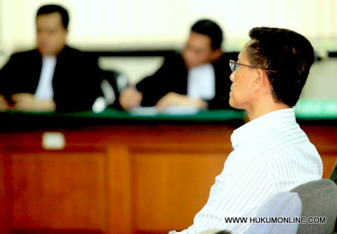 Pengadilan Tipikor Hukum Perwira Polisi. Foto: SGP