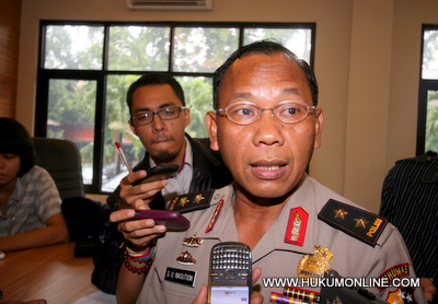 Kepala Divisi Humas Mabes Polri, Saud Usman Nasution tegaskan pelaku masuk ke akun jejaring sosial korban. Foto: SGP