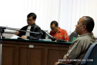 Timas Ginting Pejabat Kemenakertrans divonis dua tahun penjara. Foto: SGP