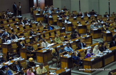 Rapat Paripurna DPR RI. Foto: SGP 