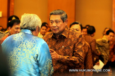 Presiden SBY (kanan) berencana galakkan gerakan penghematan nasional mulai Mei mendatang. Foto: Sgp