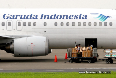 PT Garuda Indonesia Airlines Tbk. Foto: Sgp