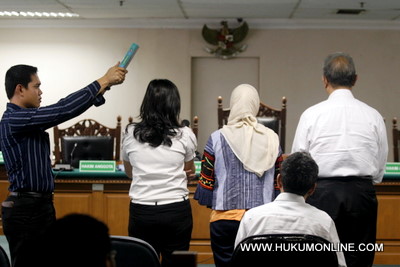 Pengambilan sumpah di muka hakim dalam sidang peradilan. Foto: ilustrasi (Sgp)