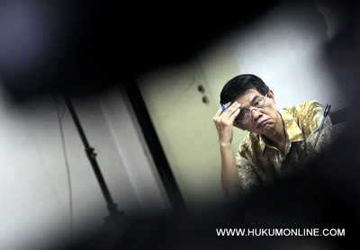 jaksa non aktif Cirus Sinaga di Pengadilan Tipikor Jakarta. Foto: Sgp