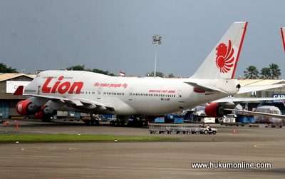 Maskapai penerbangan nasional, Lion Air menang AS$25.000. Foto: Sgp