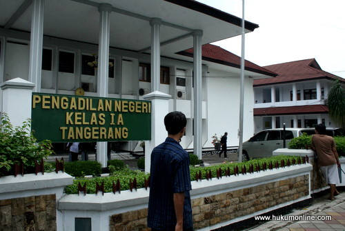 Pengadilan Negeri Tangerang. Foto: Sgp