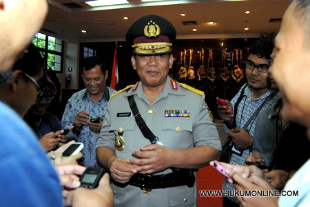 Kepala Divisi Humas Mabes Polri, Inspektur Jenderal (Irjen) Anang Iskandar. Foto: Sgp