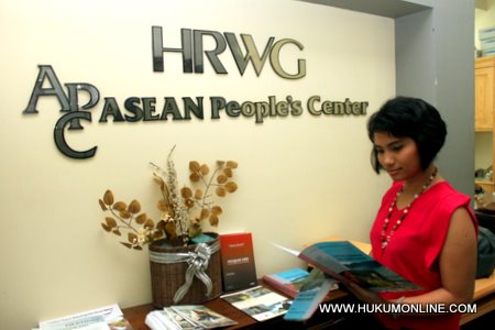 Kantor Human Rights Working Groups (HRWG) Jakarta. Foto: Sgp
