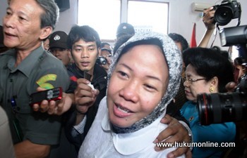 Majelis PK MA bebaskan Prita Mulyasari dari seluruh dakwaan. Foto: Sgp
