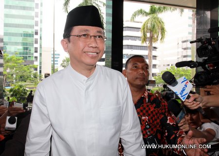 Ketua DPR Marzuki Ali  akui belum menerima secara resmi laporan hasil audit dari BPK. Foto: Sgp