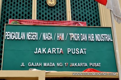 Foto Pengadilan Niaga Jakarta. (Sgp) 