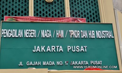 Foto: Pengadilan Niaga Jakarta. (Sgp)