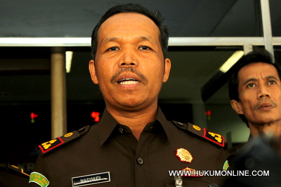 Kepala Kejari Jakarta Selatan Masyhudi minta Anand Krishna memenuhi panggilan eksekusi. Foto: Sgp
