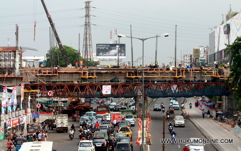 Anggaran yang dialokasikan pemerintah untuk perbaikan infrastruktur minim. Foto: Sgp