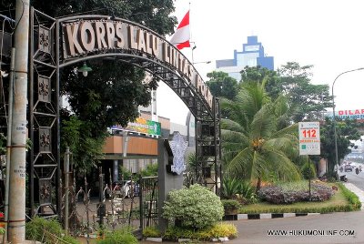 Gedung Korlantas Mabes Polri di Jalan MT Haryono, Jakarta Selatan. Foto: Sgp
