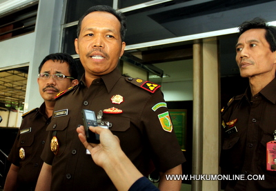 Kepala Kejari Jakarta Selatan Masyhudi mengatakan eks Presdir IM2 jadi tahanan kota. Foto: Sgp
