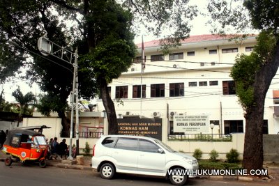 Gedung Komnas HAM yang terletak di Jalan Latuharhary No.4B, Menteng, Jakarta Pusat. Foto: Sgp 