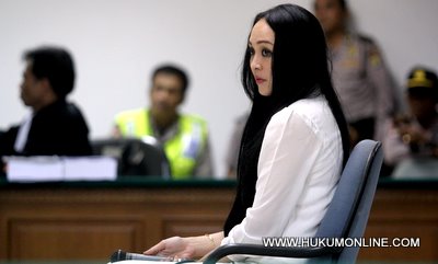 Terdakwa suap Angelina Sondakh di vonis penjara 4,5 tahun oleh majelis hakim Pengadilan Tipikor Jakarta. Foto: Sgp