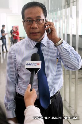 Muhammad Daming Sunusi, salah satu calon hakim agung yang akan ikut uji kelayakan dan kepatutan di DPR. Foto: Sgp 