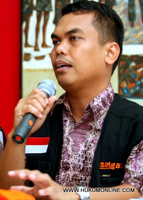 Muhammad Ihsan, Koordinator Satgas Perlindungan Anak. Foto: Sgp 