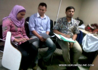 Konferensi pers Koalisi Rakyat Untuk Keadilan Perikanan di Kantor KPK, Selasa (26/2). Foto: FAT