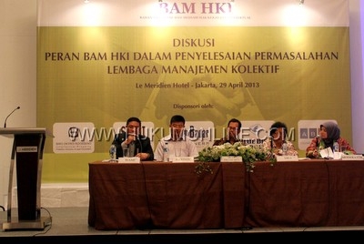 Acara seminar BAM HKI di Jakarta. Foto: SGP