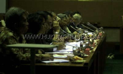 Sebagian calon anggota BPKN saat mengikuti seleksi di Komisi VI DPR, Mei 2013 (Foto: SGP)