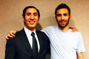 Alec Karakatsanis dan Phil Telfeyan, penerima PSVF 2013. Foto: www.law.harvard.edu