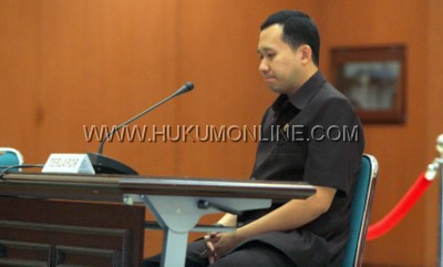 Hakim Acep Sugiana saat menjalani sidang MKH. Foto: SGP