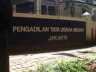 Pengadilan TUN Jakarta. Foto : INU