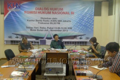 Acara Dialog Hukum KHN di Jakarta. Foto: ALI