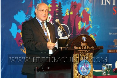 Presiden IASL Dimitrious Panagiotopoulos. Foto: SGP