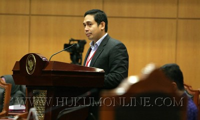 Direktur Eksekutif PSHK Eryanto Nugroho. Foto: SGP