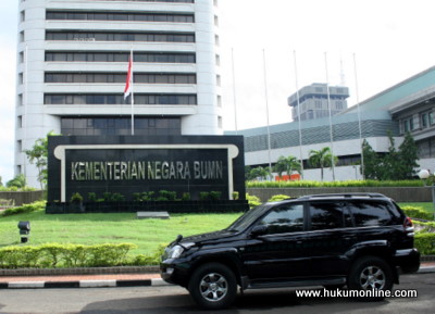 Gedung Kementerian BUMN, Jakarta. Foto: SGP